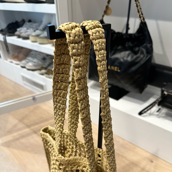 * SOLD* Authentic PRADA Crochet tote bag - Picture 7 of 11